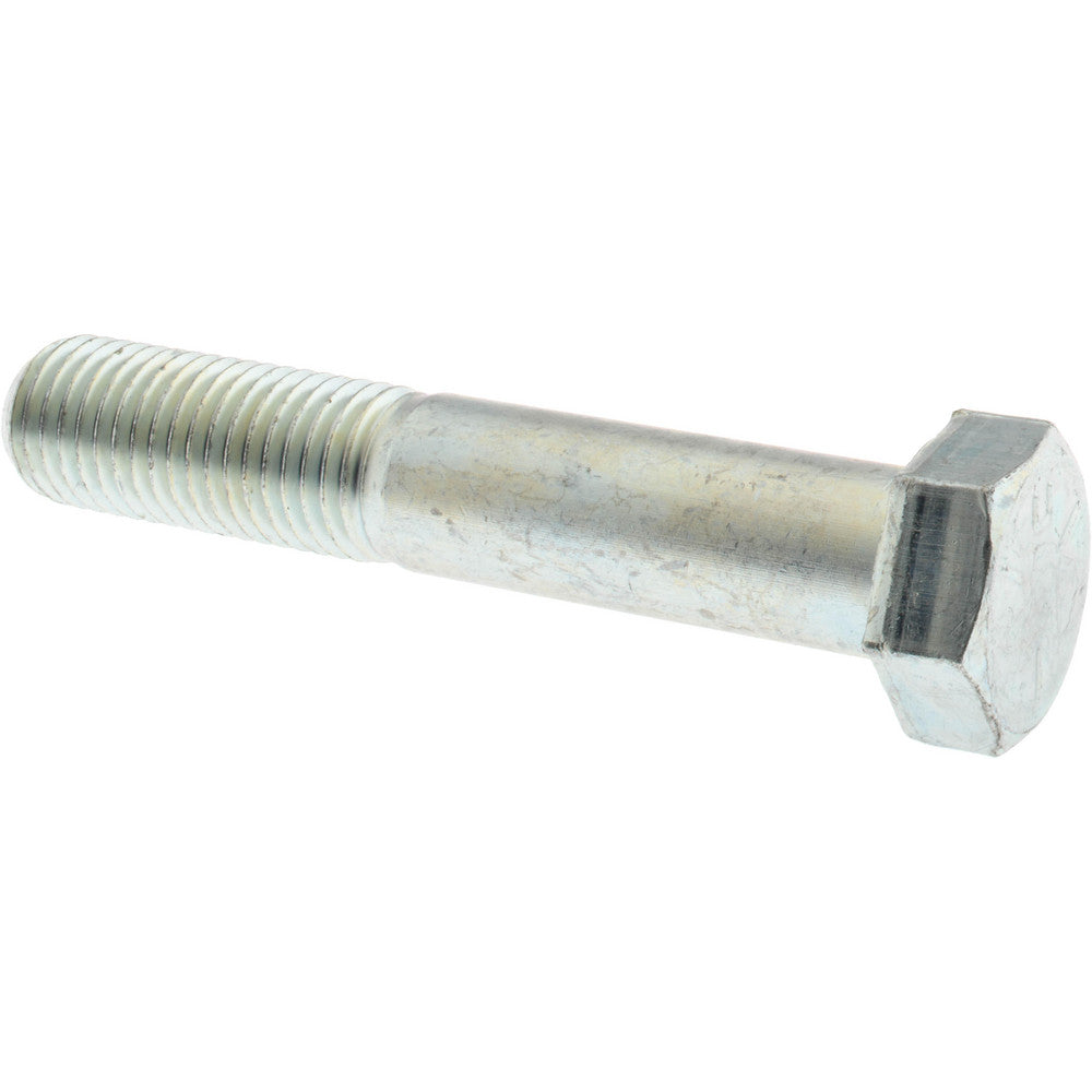 HHCS Made In USA MSC-30165-5 Hex Head Cap Screw 7/8-9 x 5", Grade 5 Steel, Zinc-Plated