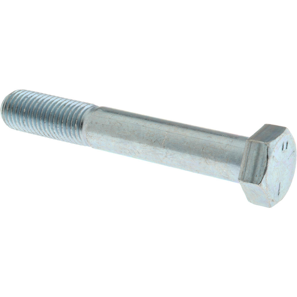 HHCS Made In USA MSC-30165-6 Hex Head Cap Screw 7/8-9 x 6", Grade 5 Steel, Zinc-Plated