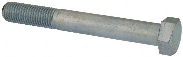 HHCS Made In USA -30165-7 Hex Head Cap Screw 7/8-9 x 7", Grade 5 Steel, Zinc-Plated