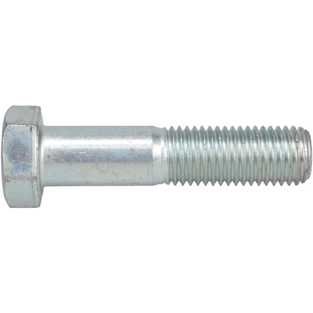 HHCS Made In USA MP30170-41/2 Hex Head Cap Screw 1-8, 4-1/2" Length Under Head, Grade 5 Steel, Zinc Finish