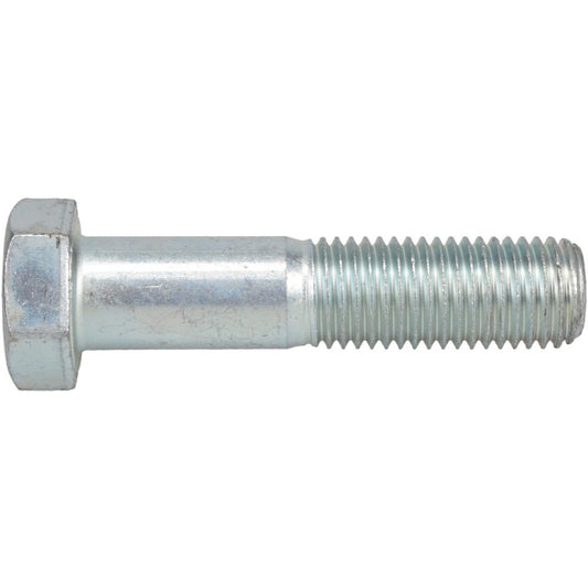 HHCS Made In USA MP30170-41/2 Hex Head Cap Screw 1-8, 4-1/2" Length Under Head, Grade 5 Steel, Zinc Finish