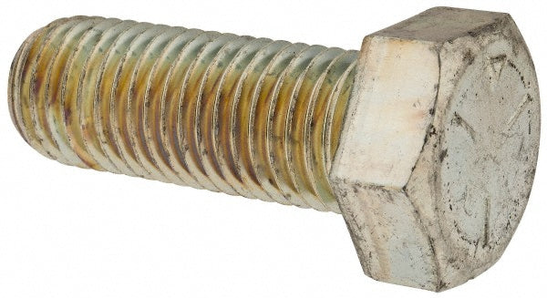 HHCS Made In USA MSC67431809-1 Hex Head Cap Screw 1-1/8 - 7 x 3", Grade 5 Steel, Zinc-Plated