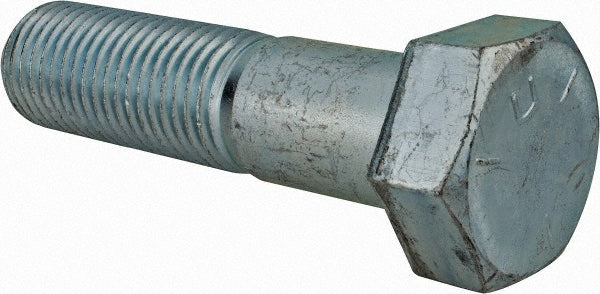 HHCS Made In USA MSC-30174-5 Hex Head Cap Screw 1-1/4 - 7 x 5", Grade 5 Steel, Zinc-Plated