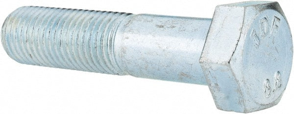Value Collection 815166PR Hex Head Cap Screw M16x2, 70.00 mm Length Under Head, Grade 8.8 Steel, Zinc Finish