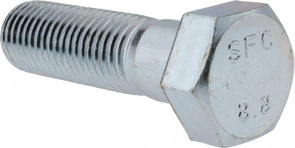 Value Collection 815978PR Hex Head Cap Screw M20x2.5, 70.00 mm Length Under Head, Grade 8.8 Steel, Zinc Finish