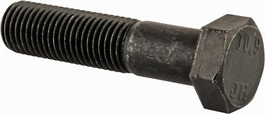 Value Collection HC1016070-025BX Hex Head Cap Screw M16 x 2.00 x 70 mm, Grade 10.9 Steel, Black Oxide Finish
