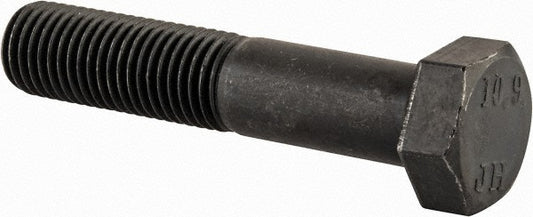 Value Collection HC1016080-025BX Hex Head Cap Screw M16 x 2.00 x 80 mm, Grade 10.9 Steel, Black Oxide Finish