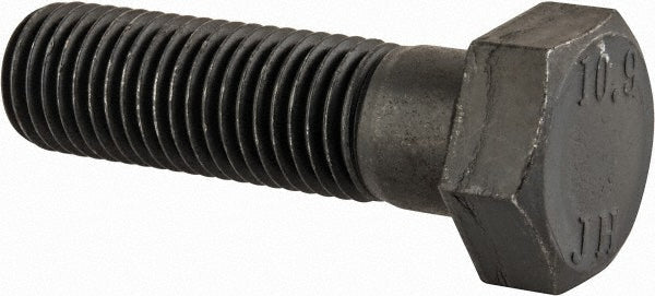 Value Collection HC1020070-025BX Hex Head Cap Screw M20 x 2.50 x 70 mm, Grade 10.9 Steel, Black Oxide Finish