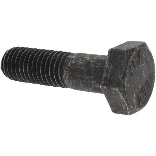 Value Collection HCI30620225N-020BX Hex Head Bolt 5/8-11, 2-1/4" Length Under Head, Steel, Grade A325