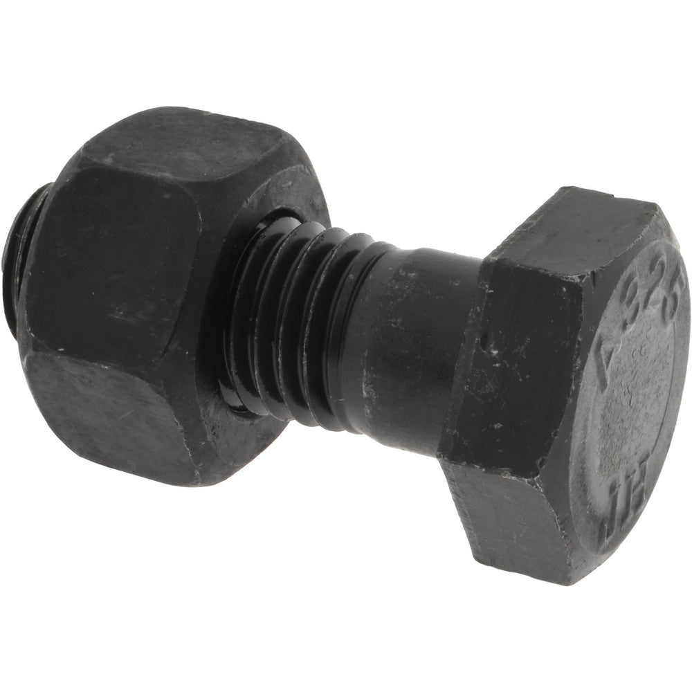 Value Collection HCI30750200N-015BX Hex Head Bolt 3/4-10, 2" Length Under Head, Steel, Grade A325