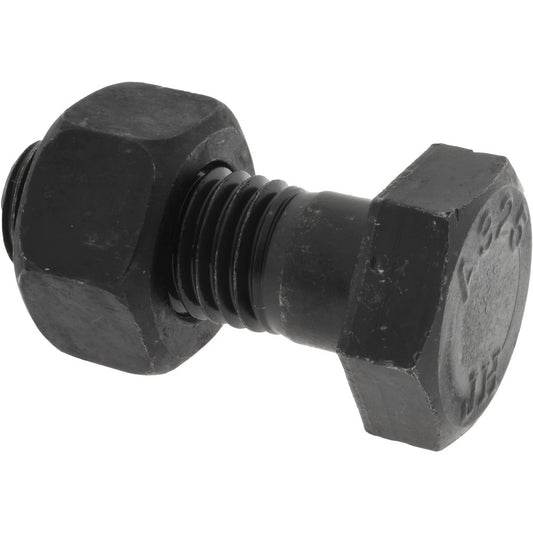 Value Collection HCI30750200N-015BX Hex Head Bolt 3/4-10, 2" Length Under Head, Steel, Grade A325