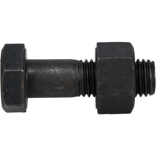 Value Collection HCI30750250N-015BX Hex Head Bolt 3/4-10, 2-1/2" Length Under Head, Steel, Grade A325