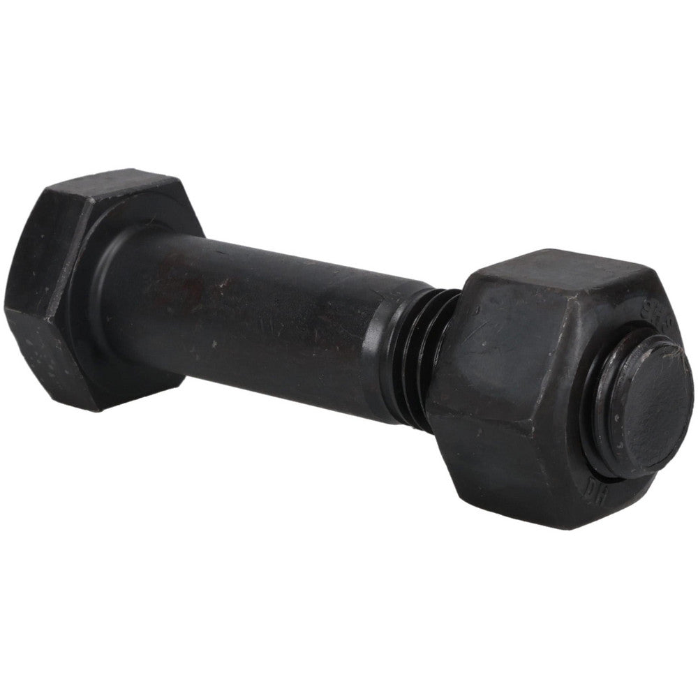 Value Collection HCI31000450N-005BX Hex Head Bolt 1-8, 4-1/2" Length Under Head, Steel, Grade A325