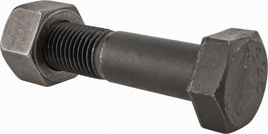 Value Collection HCI31250800N-005BX Hex Head Bolt 1-1/4-7, 8" Length Under Head, Steel, Grade A325