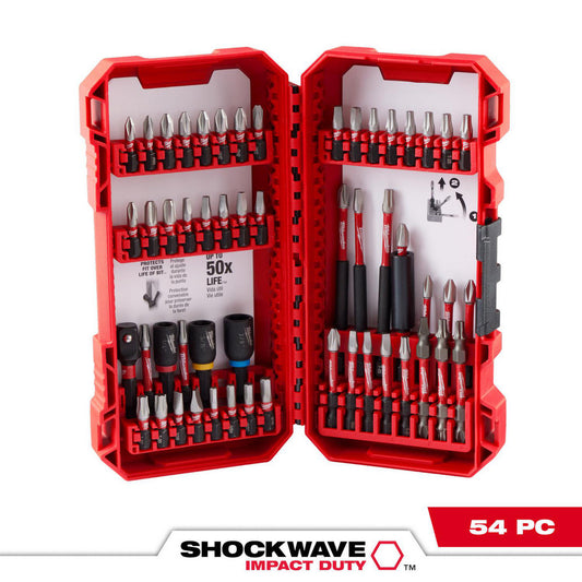 Milwaukee Tool 48-32-4010 Power & Impact Screwdriver Bit Sets Bit Type Hex Insert Philips Slotted Square Torx  Point Type Phillips, Slotted, Torx, Hex Square  Drive Size (Inch) 1/8 3/16 5/32 9/64  Overall Length (Decimal Inch) 10.3200