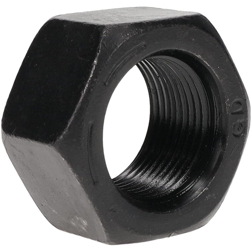 Value Collection C713023 Hex Nut 1-1/4-12, Grade 8 Steel, Bright/Uncoated Finish