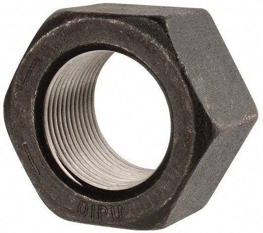 Value Collection R52001024 Hex Nut 1-3/8-12, Grade SAE J995 Grade 8 Steel, Bright/Uncoated Finish
