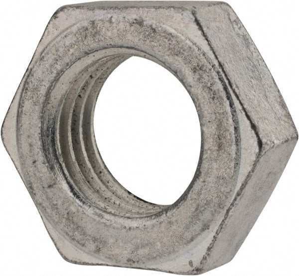 Value Collection 112NJ 1-1/8 - 7 UN Steel Right Hand Hex Jam Nut