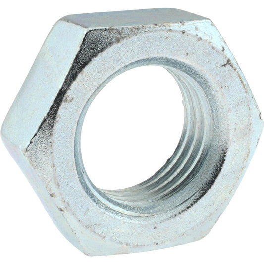 Value Collection R52001106 Jam Nut 1-1/2-6, Grade SAE J995 Grade 2 Steel, Zinc Finish