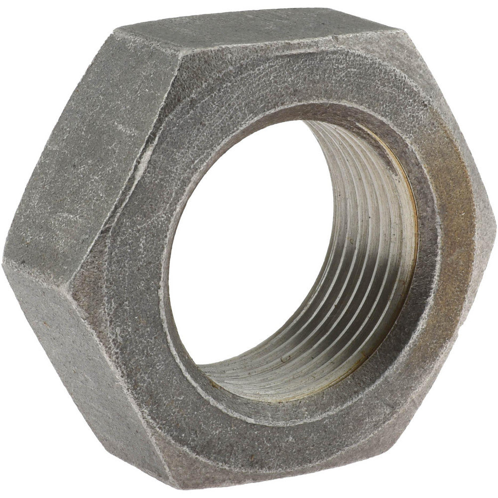 Value Collection JNFI2125-005BX Jam Nut 1-1/4-12, Grade 2 Steel, Bright/Uncoated Finish