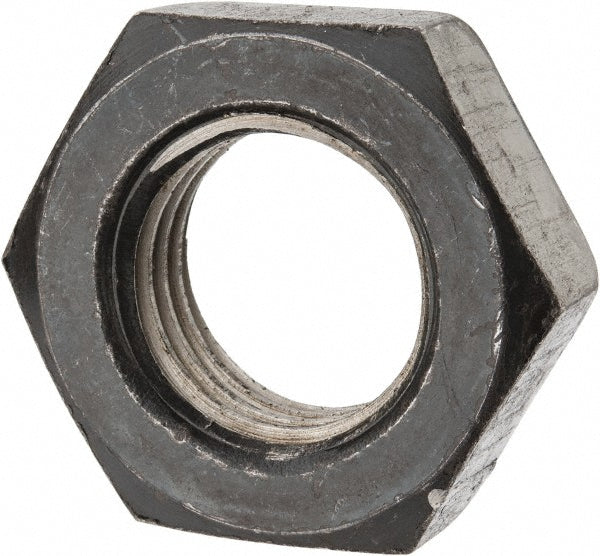 Value Collection 289098BR Heavy Hex Nut 1-1/2-6, Grade 2 Steel, Bright/Uncoated Finish