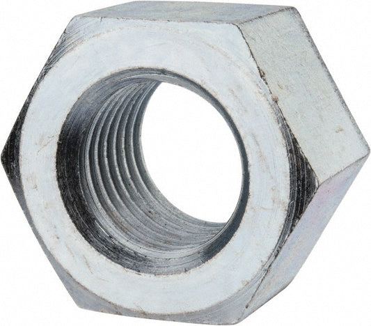 Value Collection 320335BR Heavy Hex Nut 1-3/4-5, Grade 2 Steel, Zinc Finish