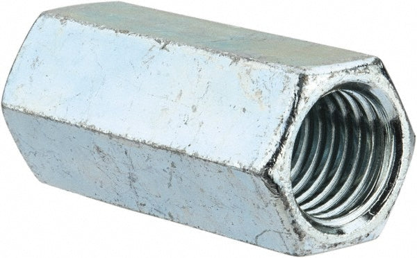 Value Collection CPLGI20750-025BX 3/4-10 UNC, 2-1/4" OAL Steel Standard Coupling Nut