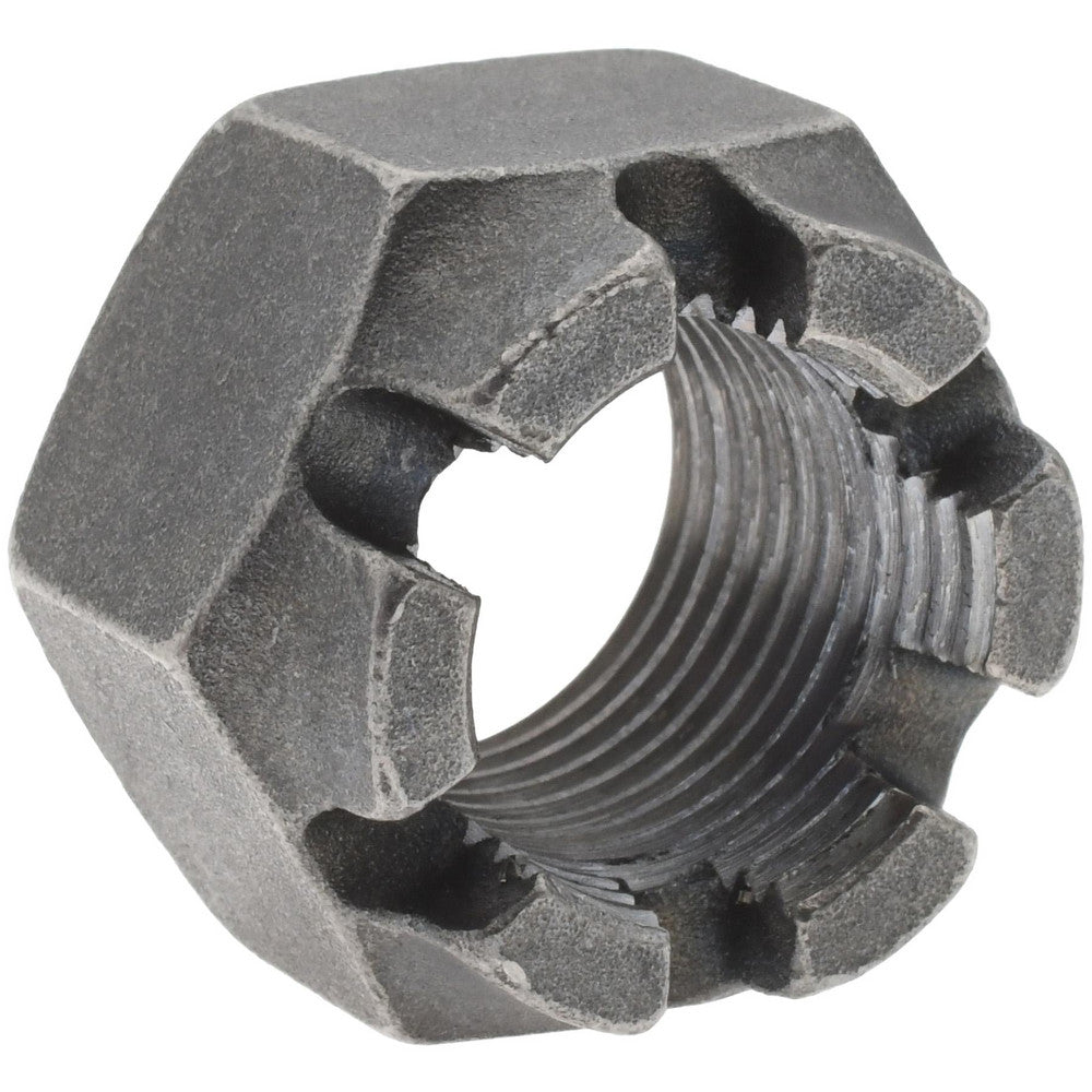 Value Collection CNFI5087-025BX Hex Lock Nut 7/8-14, Grade 5 Steel, Uncoated
