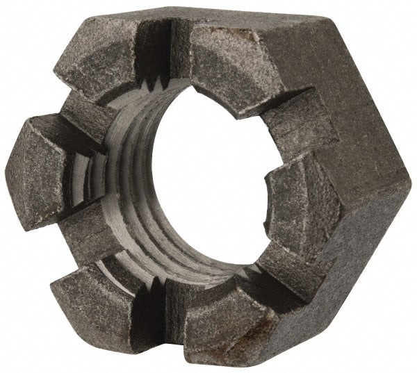 Value Collection SNI2112-015BX Hex Lock Nut 1-1/8-7, Grade 2 Steel, Uncoated