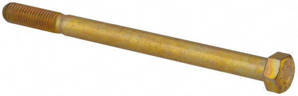 BRIGHTON BEST INT'L 440370PR Hex Head Cap Screw 1/2-13, 7" Length Under Head, Grade L9 Steel, Yellow Zinc Dichromate Finish
