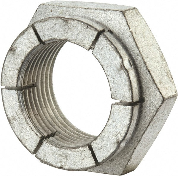 Flex-Loc 31FK-1614 Hex Lock Nut Flex Top, 1-14, Grade 2 Steel, Cadmium Finish