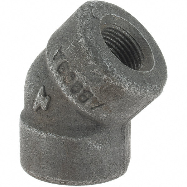 Anvil 0361110406 Black 45 &deg Elbow 3/8", Threaded
