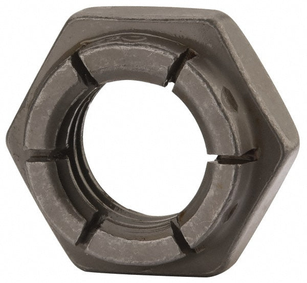 Flex-Loc 30FKF-1011 Hex Lock Nut Flex Top, 5/8-11, Grade 2 Steel, Bright/Uncoated