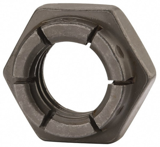 Flex-Loc 30FKF-1011 Hex Lock Nut Flex Top, 5/8-11, Grade 2 Steel, Bright/Uncoated