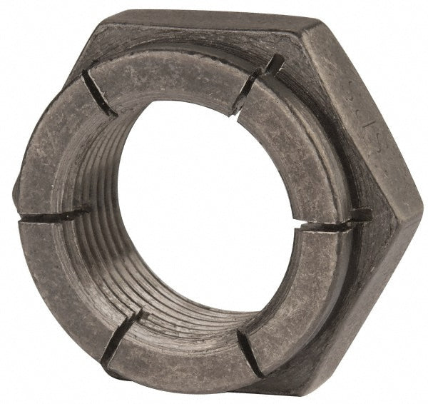Flex-Loc 30FK-1614 Hex Lock Nut Flex Top, 1-14, Grade 2 Steel, Bright/Uncoated