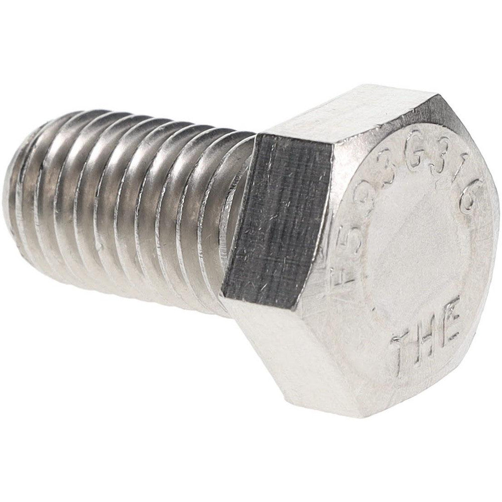 Value Collection 203043B Hex Head Cap Screw 5/8-11, 1-1/4" Length Under Head, Grade 316 Stainless Steel
