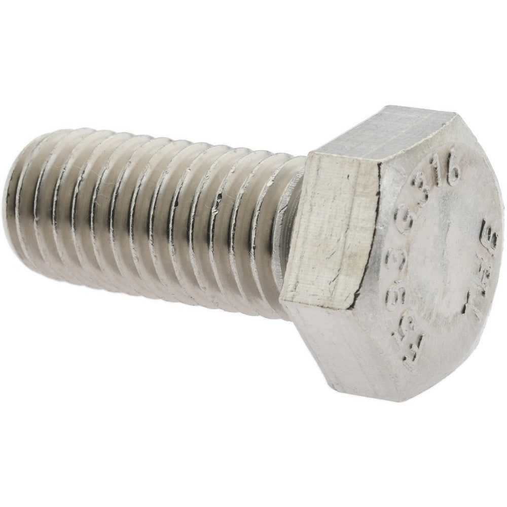 Value Collection 203046B Hex Head Cap Screw 5/8-11, 1-1/2" Length Under Head, Grade 316 Stainless Steel