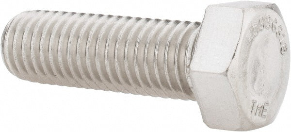 Value Collection 203051C Hex Head Cap Screw 5/8-11, 2" Length Under Head, Grade 316 Stainless Steel