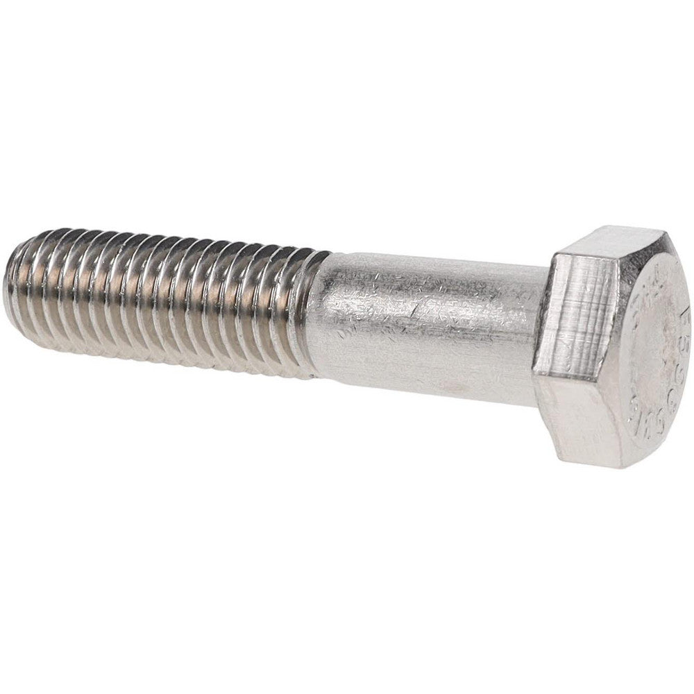 Value Collection 204288B Hex Head Cap Screw 5/8-11, 3" Length Under Head, Grade 316 Stainless Steel