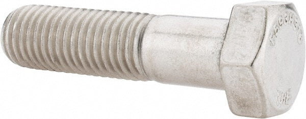 Value Collection 204176B Hex Head Cap Screw 3/4-10, 3" Length Under Head, Grade 316 Stainless Steel