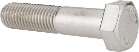 Value Collection 204182B Hex Head Cap Screw 3/4-10, 3-1/2" Length Under Head, Grade 316 Stainless Steel