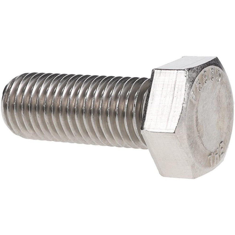 Value Collection 208909C Hex Head Cap Screw 3/4-10, 2" Length Under Head, Grade 18-8 Stainless Steel