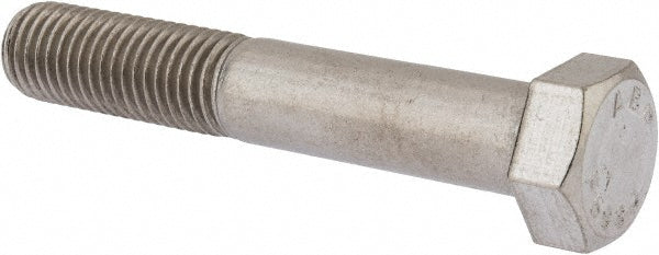 Value Collection 208904B Hex Head Cap Screw 3/4-10, 4-1/2" Length Under Head, Grade 18-8 Stainless Steel