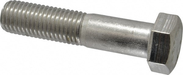 Value Collection 209113 Hex Head Cap Screw 7/8-9, 4" Length Under Head, Grade 18-8 Stainless Steel