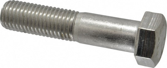 Value Collection 209113 Hex Head Cap Screw 7/8-9, 4" Length Under Head, Grade 18-8 Stainless Steel