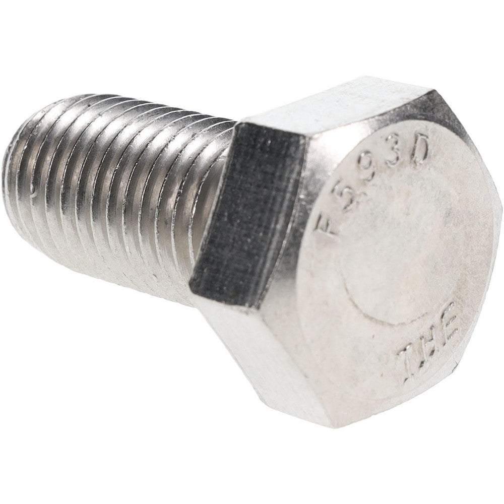 Value Collection 207430 Hex Head Cap Screw 1-8, 2" Length Under Head, Grade 18-8 Stainless Steel