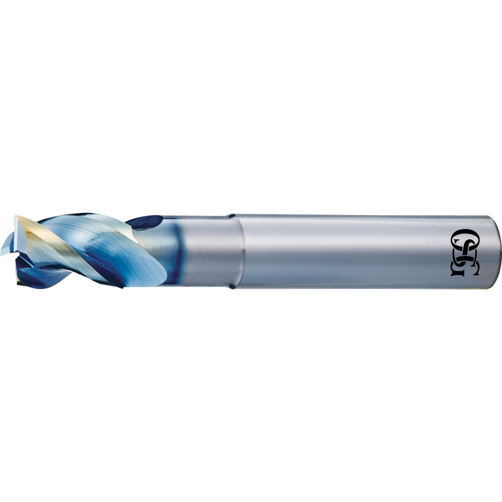 OSG 86350509 Square End Mill 0.5000" Dia, 0.7500" LOC, 3 Flute, Solid Carbide