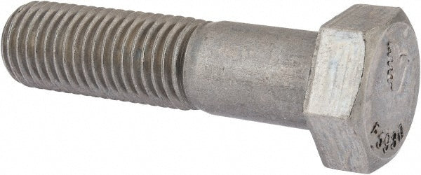 Value Collection 208742 Hex Head Cap Screw 1-8, 4" Length Under Head, Grade 18-8 Stainless Steel