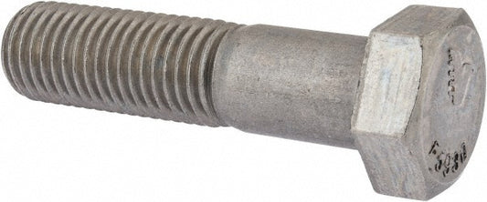 Value Collection 208742 Hex Head Cap Screw 1-8, 4" Length Under Head, Grade 18-8 Stainless Steel