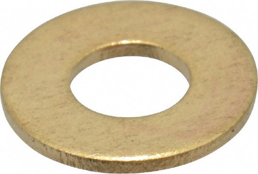 Value Collection R63092648 8" Screw Standard Flat Washer Brass, Plain Finish